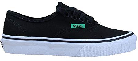 Vans Authentic, Unisex-Kinder Sneakers, Schwarz (sport Pop/black/kelly Green), 30 EU