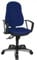 Topstar 9020AG26, Trend SY 10, Bürostuhl, Schreibtischstuhl, ergonomisch, mit Armlehnen, Bezugsstoff blau