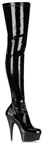 Pleaser DELIGHT-3000 Damen Langschaft Stiefel