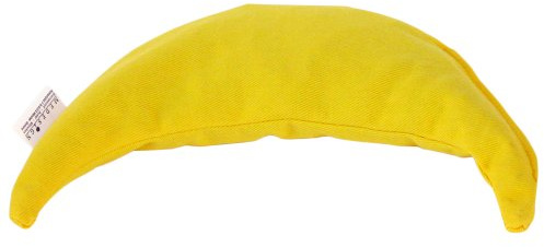 medesign Kirschkernkissen, Mond - Wärme- und Kältekissen, Kirschkerne, Gelb, Reusable, Contoured