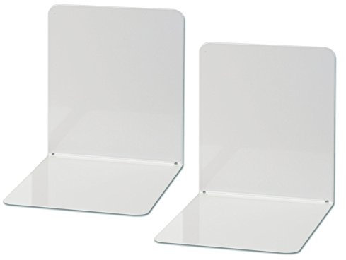 Maul Buchstützen Metall breit 14x12x14cm grau VE=2 Stück