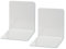 Maul Buchstützen Metall breit 14x12x14cm grau VE=2 Stück