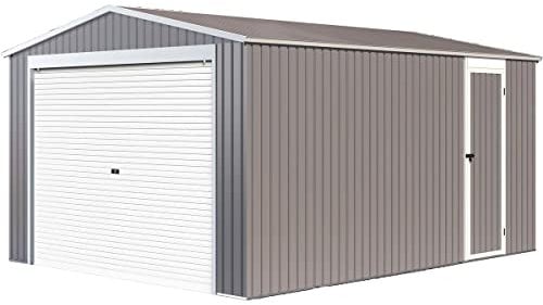 Habitat et Jardin Garage métal Nevada avec Porte roulante - 15,61m²