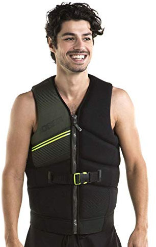 Jobe Unify, Gilet salvagente Uomo, Multicolore/Verde Militare, 3XL+