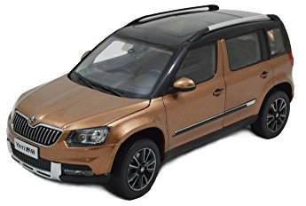 Skoda Yeti 2013 Modell Auto 1:18 Braun Paudi