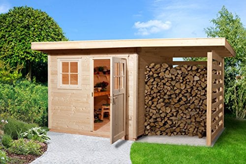 Weka Gartenhaus 170 Größe 1 mit Schleppdach