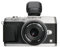 Olympus PEN E-P5 Fotocamera Mirrorless 16 MP, Kit con Obiettivo M.Zuiko Digital 17 mm 1:1.8 e Mirino Elettronico VF-4, Argento/Nero