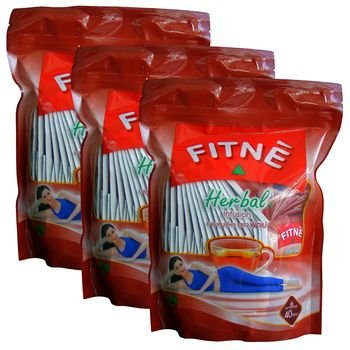 Fitne Infusion Minceur Herbal à Base de feuilles de Séné (Senna)  120 sachets | Laxatif + réduit appétit