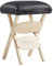 Master Massage Arbeitshocker Klapphocker Klappstuhl für Massageliege Hocker America Brand Schwarz