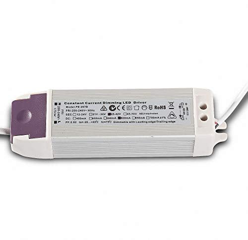 Mextronic LED Konstantstromquelle Trafo Dimmbar Konstantstromquelle Phasenabschnitte bis 25W 600mA Transformator für LED Beleuchtung
