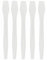 Weisse große Spatel 13 cm lang, Kosmetex Cremespatel, Kosmetikspatel, 5 Stück