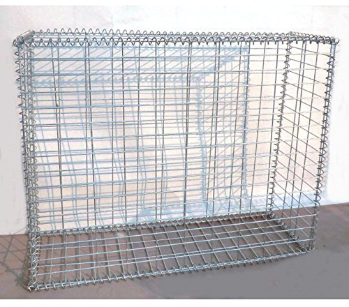 Gabione Steinkorb Drahtkorb Steingabione Metallkorb Korb Quader 100x80x30 cm