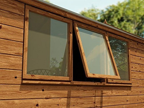 RuudraScott 4mm Clear Acrylic Perspex Plastic Safety Sheet For Windows Shed Many Sizes Avail (610mmx457mm)