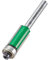 Trend CraftPro Self-Guided Trimmer Router Cutter Bit, 1/4 Inch Shank, 12.7mm Cut Diameter & 25.4mm Cut Length, Tungsten Carbide Tipped, C116X1/4TC
