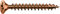 SPAX Universalschraube, 5,0 x 80 mm, 200 Stück, reuzschlitz Z2, Senkkopf, Teilgewinde, 4CUT, Brüniert C1A, 1081140500805