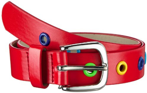 Playshoes Gürtel mit Bunten Nieten Apparel,Rot,55