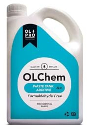 OLPRO OLChem Toilet Fluid - Blue, 2 Litre, Ideal for Caravans & Motorhomes