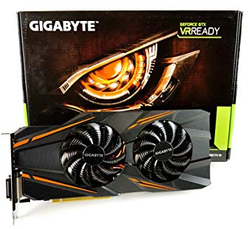 Gigabyte GeForce GTX 1070 WINDFORCE NVIDIA GeForce GTX OC 1070 8GB (Carte Graphique NVIDIA GeForce GTX Actif ATX 1070 SDRAM GDDR5-PCI Express 3,0 x16)