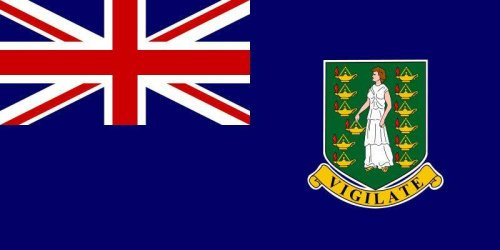 Yantec British Virgin Islands Flagge 90 * 150 cm