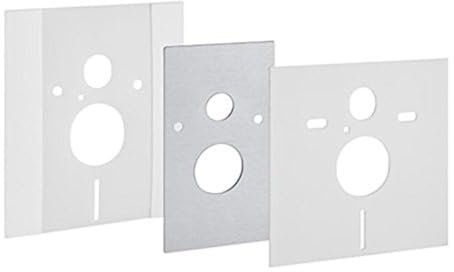 Geberit 115396001 Abdeckschild DUOFIX 115.396.00.1, für höhenverstellbares Wand-Wc silber