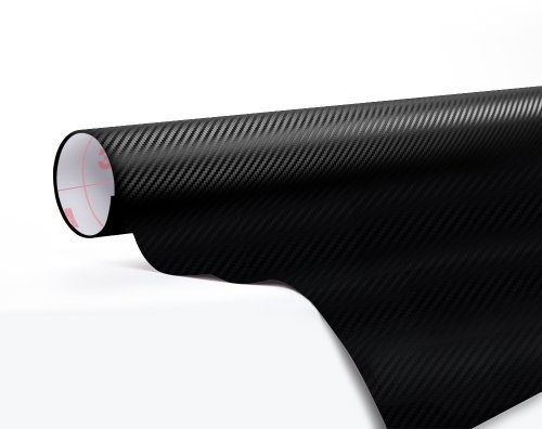 Black 3M DI-NOC Carbon Fiber DINOC Flex Wrap CA-421 48x24 by 3M