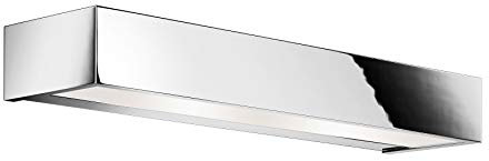 Decor Walther Box Wandleuchte Chrom, chrom poliert 40x10cm