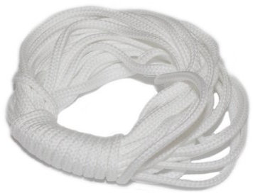 dalipo 33001 - Kordeln, Schnur 2mm, weiß