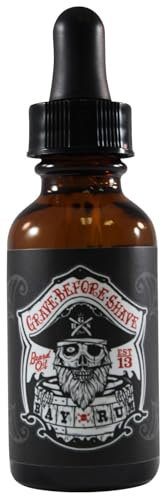 GRAVE BEFORE SHAVE - Bartöl / Bart Öl / Beard Oil - 1 fl oz / 30 ml (Bay Rum)