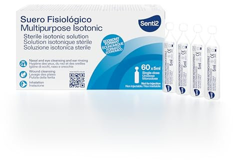 Senti2, Sérum physiologique - 60 doses