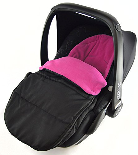 Cosy Toes Autositz-Fußsack kompatibel mit Stokke-Autositz, Pink