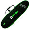 Circle One Surfbrett Reisetasche, unisex, Surfboard, Green Graphic, 213 cm