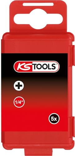 KS Tools 1/4' CLASSIC Bit PH, 75mm, PH2, 5er Pack