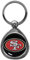 Siskiyou Uni-Erwachsene Key Chain San Francisco 49ers Schlüsselanhänger Chrom, Team-Farbe, Einheitsgröße