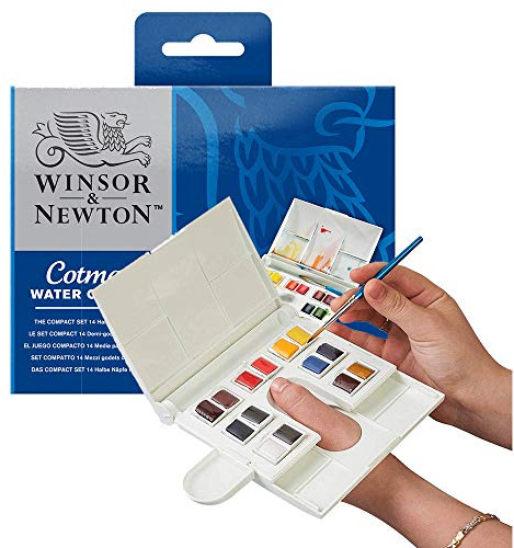 Reeves Winsor & Newton Cotman Water Colour Compact Set-