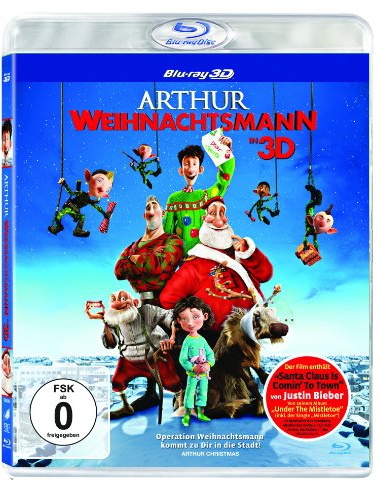 Arthur Weihnachtsmann 3D: Blu-ray 3D + 2D
