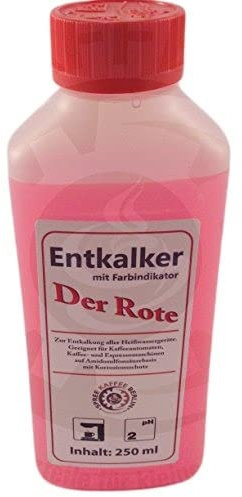 SKB Entkalker 250 ml Konzentrat rot mit Indikator für Jura Kaffeevollautomaten