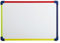 MAUL Whiteboard MAULfun 24x35cm | Tragbares Whiteboard zum Aufhängen | Bunte Tafel zum Beschriften | Beidseitig beschreibbare Magnettafel | Praktische Magnetwand für Büro | Mehrfarbig