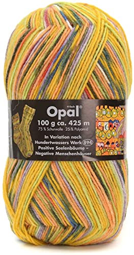 Tutto-Opal TUTTO OPAL SOCKEN- und PULLOVERWOLLE, 894 Positive Seelenbäume - Negative Menschenhäuser