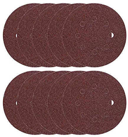 Hitachi – 753152 – Schleifscheibe 150 mm Körnung 80 Kleber (10 Stück)