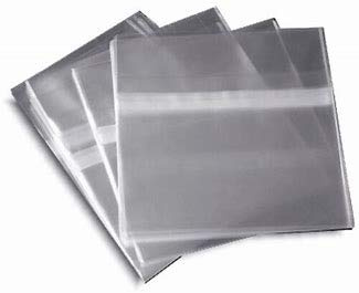 BlitzinGroup - Funda CD Polipropileno, 200 Unidades, Transparente, Adhesiva