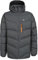 Trespass Blustery, Ash, XXL, Warm Padded Waterproof Winter Jacket with Removable Hood for Men, XX-Large / 2X-Large / 2XL, Grey