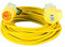 Defender E85111 14M Extension Lead-16A 1.5mm Cable-Yellow 110v, 110 V