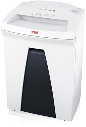 Aktenvernichter HSM SECURIO B24, Sicherheitsstufe P-2, 21 Blatt (Streifenschnitt), 3,9 mm, weiß, 1780111