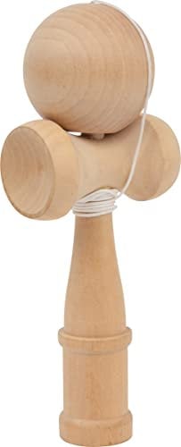 Small Foot Kugelfangspiel Kendama Natur aus Holz, schult die Reaktion, Beschäftigungsspiel, ab 5 Jahren, 3454