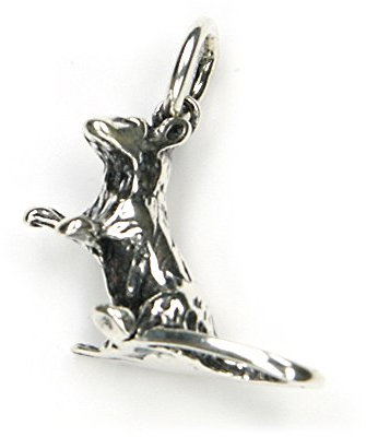 Drachensilber Silberanhänger keltischer Schmuck 925 Silber Kelten Kettenanhänger Silberschmuck Mittelalter