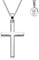 Kreuz Kette Mädchen Jungen Kommunion Silber 925 | Kreuzanhänger Halskette | Kinderschmuck Erstkommunion Taufgeschenk Konfirmation Firmung Geburt Taufe | Silberkette Kreuzkette Taufkette Kinderkette