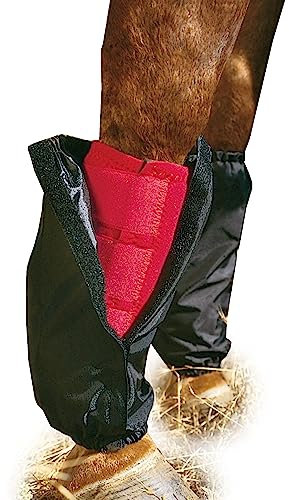 Professional's Choice Equine Sports Medicine Nylon Boot Covers | Sold in Pairs | Small Black