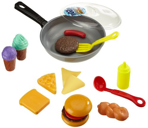 Happy People 45014 - Sartén con alimentos de juguete [Importado de Alemania]
