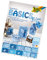 folia 46449 - Motivblock Basics blau sortiert, 24 x 34 cm, 30 Blatt, 10 x Motivkarton, 10 x Motivpapier, 10 x Tonpapier, für vielfältige Bastelarbeiten