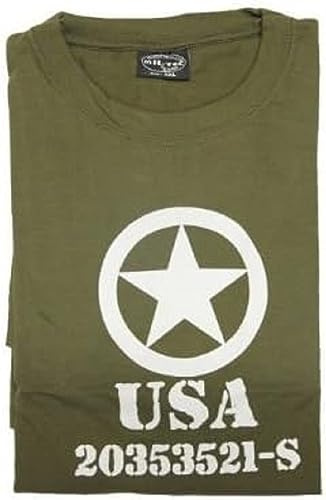 Mil-Tec Unisex Allied Star Shirt, Mehrfarbig, XL